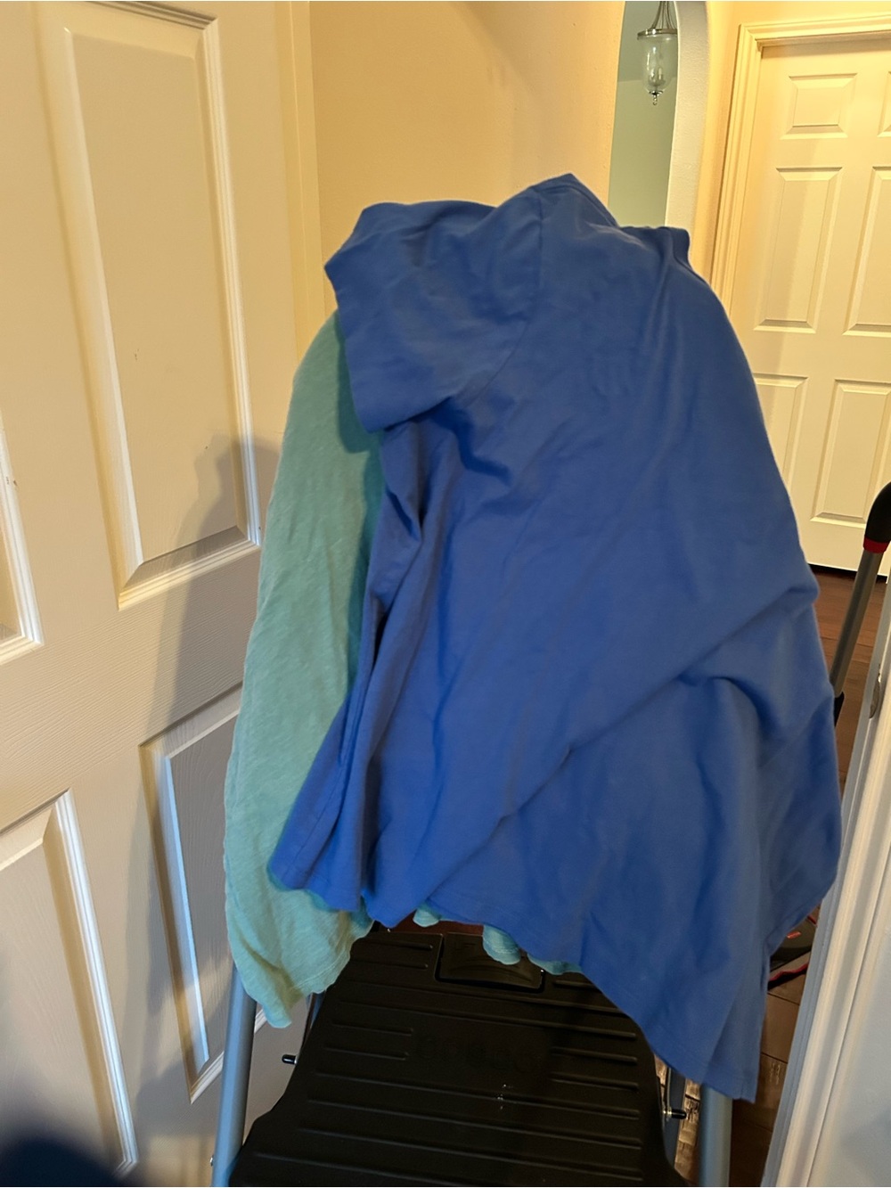 2 Old Navy 1 Blue and 1 Green Everyday Tee - Soft Cotton Crew